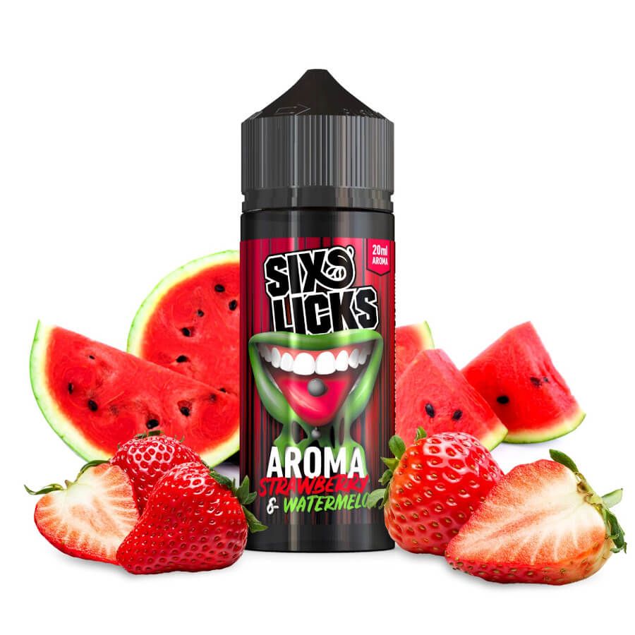Six Licks Strawberry & Watermelon